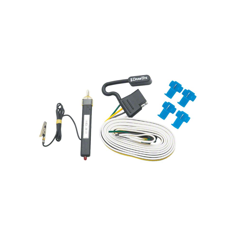 Jeep Wrangler Trailer Light Control Module; 4-Flat Wiring Kit - Free ...
