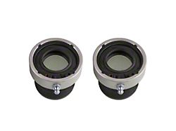 Ten Factory Dana 30/44 Front Axle Tube Seals; Silver (84-01 Jeep Cherokee XJ w/o Vacuum Disconnect)