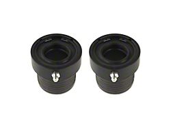 Ten Factory Dana 30/44 Front Axle Tube Seals; Black (87-18 Jeep Wrangler YJ, TJ & JK)