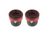 Ten Factory Dana 30/44 Front Axle Tube Seals; Red (87-18 Jeep Wrangler YJ, TJ & JK)