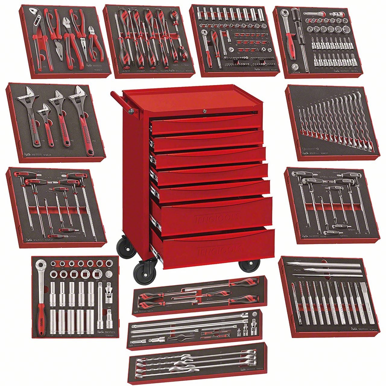 Teng Tools Universal XT Complete Mixed EVA Foam General Hand Tool Kit ...