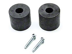 Teraflex 2.25-Inch Front Lower Bump Stop Strike Pads (97-18 Jeep Wrangler TJ & JK)