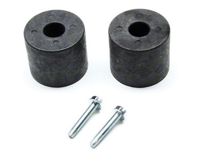 Teraflex 2.25-Inch Front Lower Bump Stop Strike Pads (97-18 Jeep Wrangler TJ & JK)
