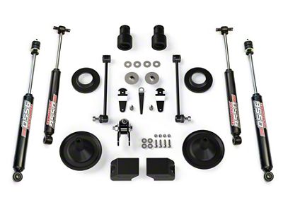 Teraflex 2.50-Inch Performance Spacer Lift Kit with 9550 VSS Shocks (07-18 Jeep Wrangler JK)