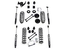 Teraflex 3-Inch Coil Spring Base Suspension Lift Kit with Front Track Bar and 9550 VSS Shocks (07-18 Jeep Wrangler JK 4-Door)