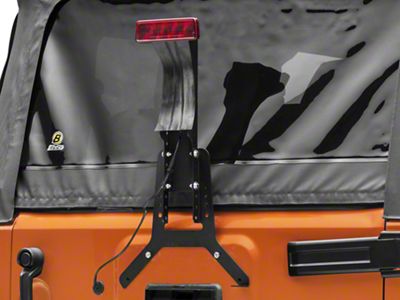 Teraflex Third Brake Light Adjustable Extension Bracket (07-18 Jeep Wrangler JK)
