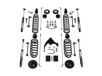 Teraflex 4-Inch Base Suspension Lift Kit with 9550 VSS Shocks (07-18 Jeep Wrangler JK 4-Door)