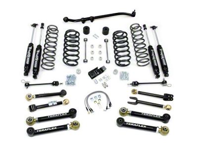Teraflex 4-Inch Lift Kit with Shocks (97-06 Jeep Wrangler TJ)