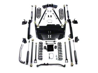 Teraflex 4-Inch Pro LCG Long Arm Suspension Lift Kit with 9550 VSS Shocks (97-06 Jeep Wrangler TJ, Excluding Unlimited)