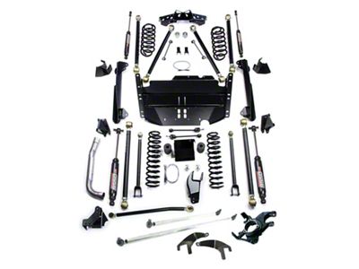 Teraflex 5-Inch Pro LCG Long Arm Suspension Lift Kit with High Steer and 9550 VSS Shocks (97-06 Jeep Wrangler TJ)