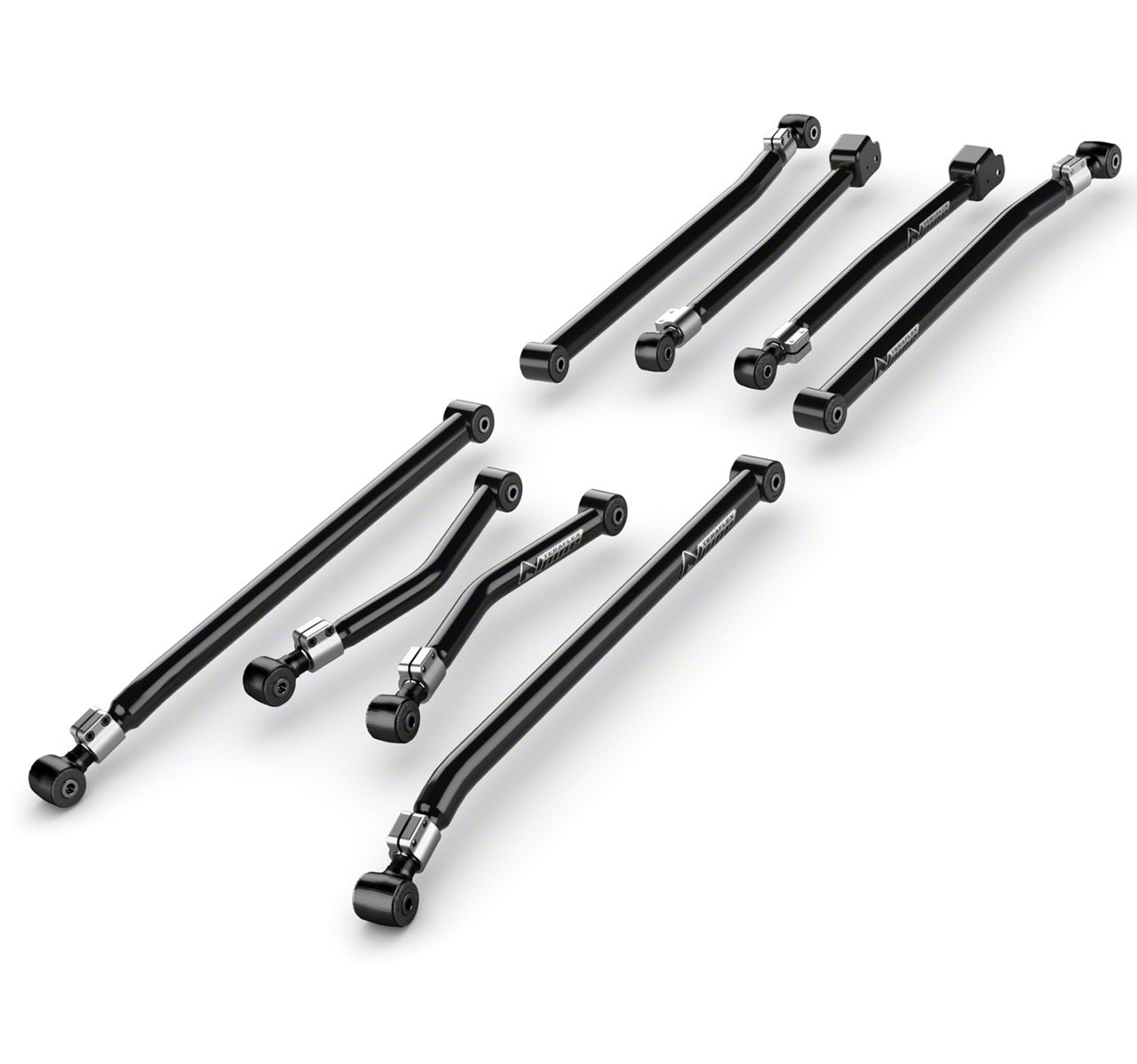 Jeep JT Teraflex Alpine IR HD Adjustable Long Control Arms W Bracket