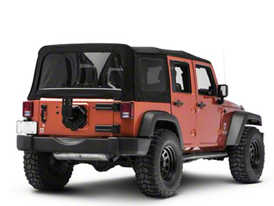 Teraflex Alpha HD Adjustable Spare Tire Mounting Kit for 5x5.5 Wheels (07-18 Jeep Wrangler JK)