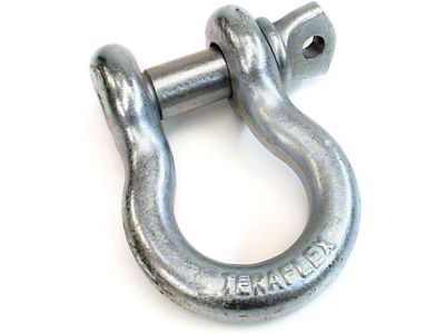 Teraflex 3/4-Inch D-Ring Shackle; Zinc