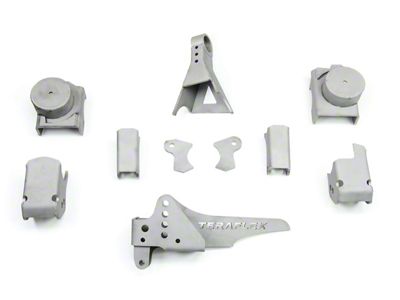 Teraflex Front Axle Bracket Kit (07-18 Jeep Wrangler JK)