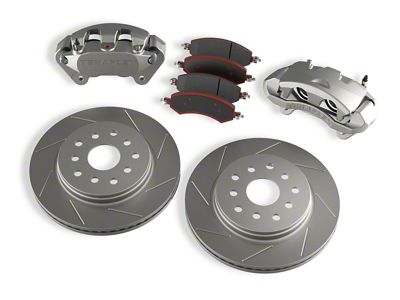 Teraflex Front Big Brake Kit with 13.30-Inch Vented Slotted Rotors (07-18 Jeep Wrangler JK)