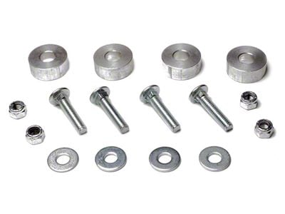 Teraflex Gas Tank Skid Plate Lowering Kit (97-06 Jeep Wrangler TJ)