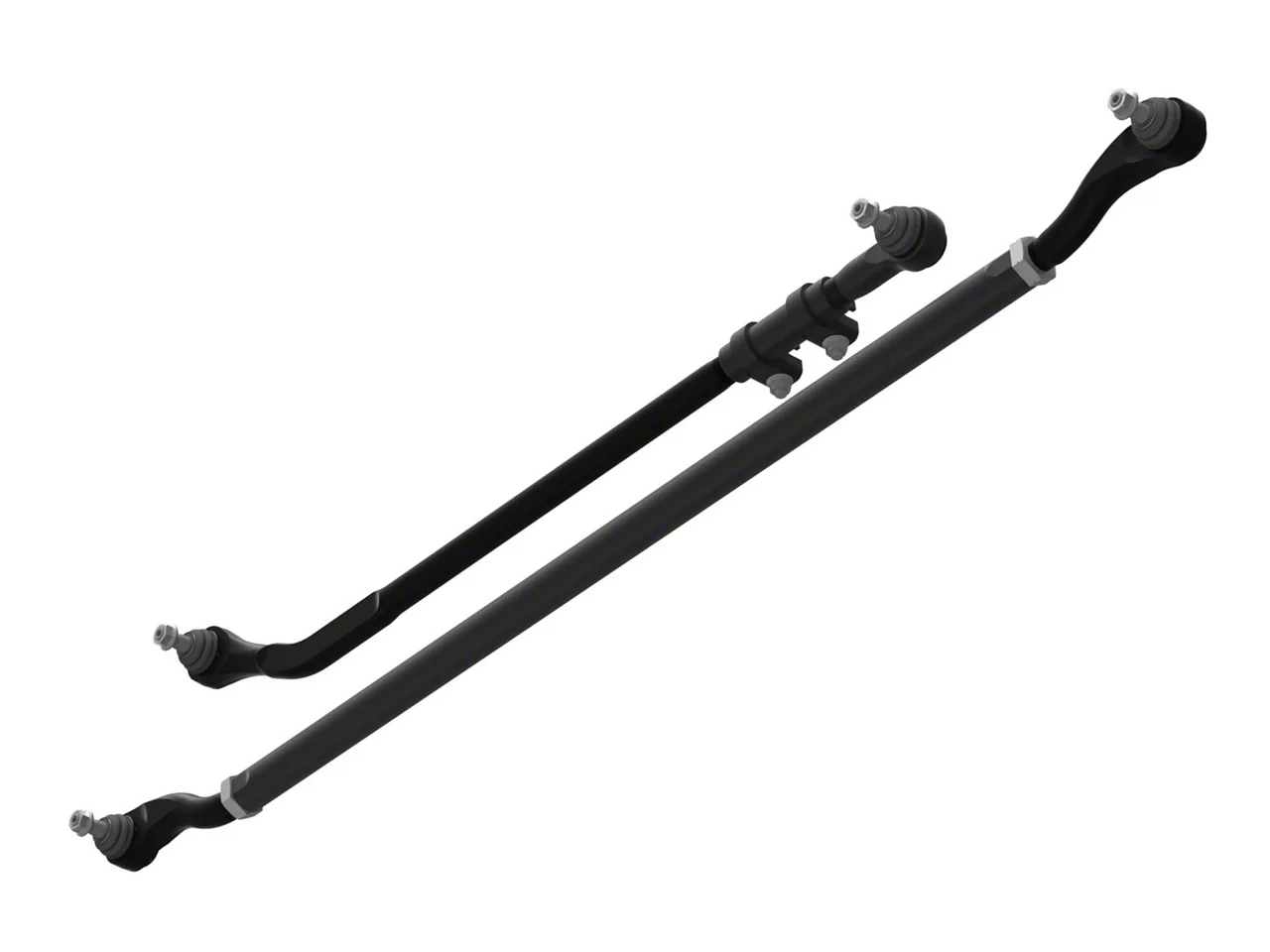 RPM Steering Jeep Wrangler 1-Ton Aluminum Tie Rod and Drag