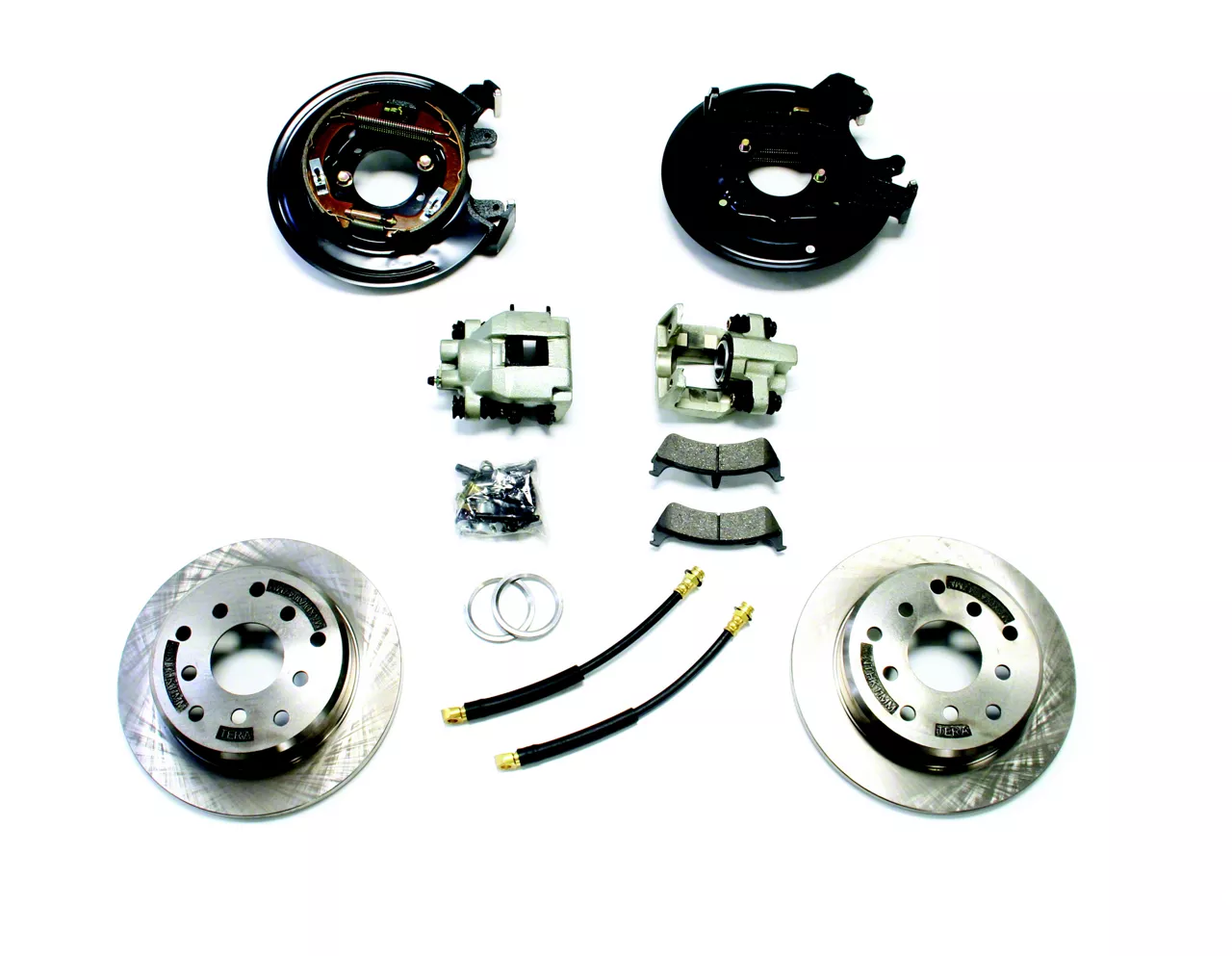 Teraflex Jeep Cherokee Rear Disc Brake Conversion Kit 4354410 (8490 Jeep Cherokee XJ) Free