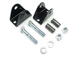 Teraflex Shock Bar Pin Eliminator Kit; Rear Upper (84-01 Jeep Cherokee XJ)