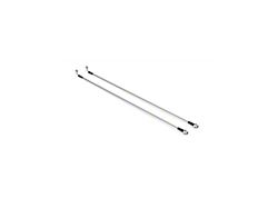 Teraflex 33-Inch Stainless Steel Braided Brake Line Kit; Rear (20-25 Jeep Gladiator JT)
