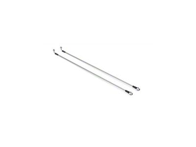 Teraflex 33-Inch Stainless Steel Braided Brake Line Kit; Rear (20-25 Jeep Gladiator JT)