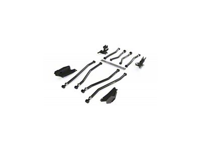 Teraflex Alpine IR Long Adjustable Front and Rear Contol Arms and Bracket Kit for 3 to 6-Inch Lift (20-25 Jeep Gladiator JT)