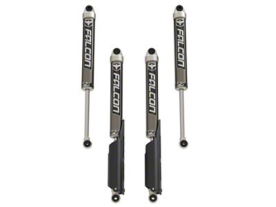 Falcon Shocks SP2 2.1 Monotube Front and Rear Shocks for 2 to 3.50-Inch Lift (20-25 3.6L Jeep Gladiator JT, Excluding Mojave)