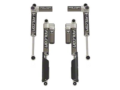 Falcon Shocks SP2 3.1 Piggyback Front and Rear Shocks for 0 to 1.50-Inch Lift (20-25 3.6L Jeep Gladiator JT, Excluding Mojave)