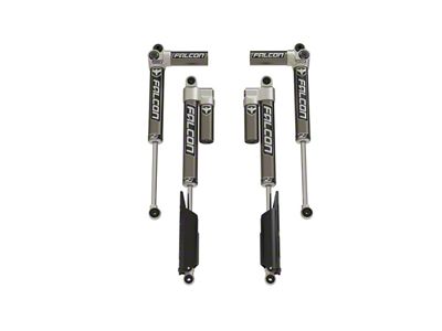 Falcon Shocks SP2 3.1 Piggyback Front and Rear Shocks for 3.50 to 4.50-Inch Lift (20-25 3.6L Jeep Gladiator JT, Excluding Mojave)