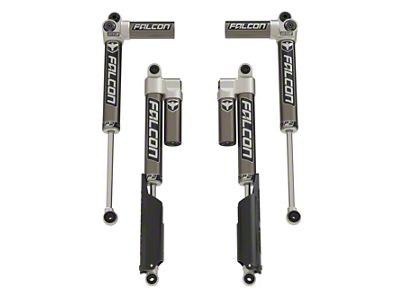 Falcon Shocks SP2 3.1 Piggyback Front and Rear Shocks for 2 to 3-Inch Lift (20-25 3.6L Jeep Gladiator JT, Excluding Mojave)