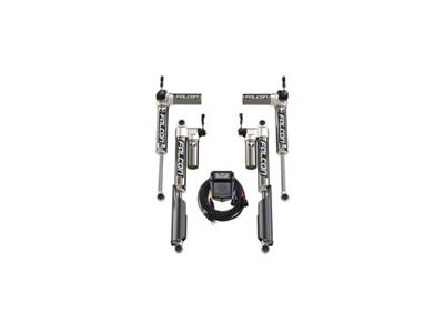 Falcon Shocks SP2 3.5 e-Adjust Piggyback Front and Rear Shocks for 3.50 to 4.50-Inch Lift (21-25 3.0L EcoDiesel Jeep Gladiator JT)