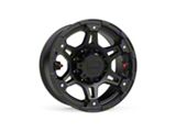 Teraflex Nomad Split Spoke Off-Road Metallic Black 8-Lug Wheel; 17x8.5; -12mm Offset (20-25 Jeep Gladiator JT)