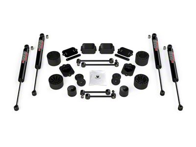 Teraflex 2.50-Inch Performance Spacer Lift Kit with 9550 VSS Shocks (18-25 Jeep Wrangler JL 4-Door, Excluding Rubicon)