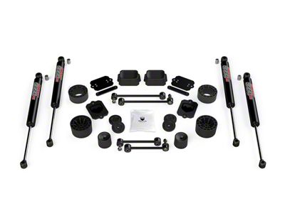 Teraflex 2.50-Inch Performance Spacer Lift Kit with 9550 VSS Shocks (18-25 Jeep Wrangler JL 2-Door, Excluding Rubicon)