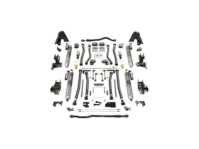 Teraflex 4.50-Inch Alpine RT Coil-Over Suspension Lift System (18-25 3.6L Jeep Wrangler JL Rubicon 4-Door w/ eTorque & Factory Axles)
