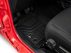 Teraflex All-Weather Front and Rear Floor Liners; Black (18-25 Jeep Wrangler JL 4-Door, Excluding 4xe)