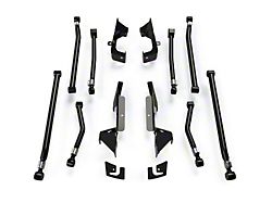 Teraflex Alpine IR Long Adjustable Front and Rear Control Arm and Bracket Kit for 3 to 6-Inch Lift (07-18 Jeep Wrangler JK)