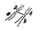 Teraflex Alpine Long Adjustable Front and Rear Control Arm and Bracket Kit for 3 to 6-Inch Lift (18-25 Jeep Wrangler JL 4-Door)