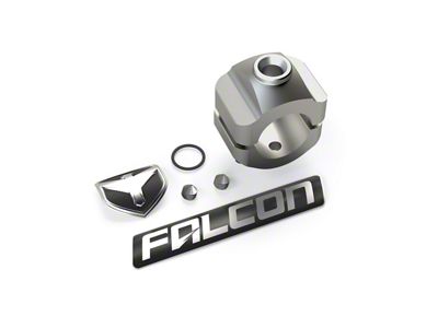 Falcon Shocks Nexus EF Steering Stabilizer Tie Rod Clamp Kit; 1-1/2-Inch HD (07-25 Jeep Wrangler JK & JL)