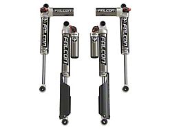 Falcon Shocks SP2 3.3 Fast Adjust Piggyback Front and Rear Shocks for 0 to 1.50-Inch Lift (18-26 2.0L or 3.6L Jeep Wrangler JL 2-Door)