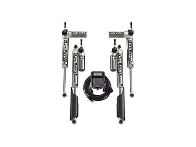 Falcon Shocks SP2 3.5 aDAPT e-Adjustable Piggyback Front and Rear Shocks for 2 to 4.50-Inch Lift (18-25 2.0L or 3.6L Jeep Wrangler JL 4-Door)