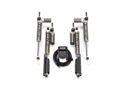 Falcon Shocks SP2 3.5 e-Adjust Piggyback Front and Rear Shocks for 2 to 4.50-Inch Lift (20-23 3.0L EcoDiesel Jeep Wrangler JL)