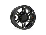 Teraflex Nomad Split Spoke Off-Road Metallic Black 8-Lug Wheel; 17x8.5; -12mm Offset (07-18 Jeep Wrangler JK)