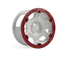 Teraflex Nomad Off-Road Wheel Split Rash Ring with Hardware; Red (07-25 Jeep Wrangler JK & JL)