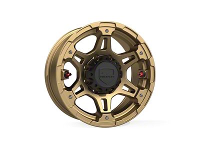 Teraflex Nomad Split Spoke Off-Road Bronze 8-Lug Wheel; 17x8.5; -12mm Offset (18-25 Jeep Wrangler JL)
