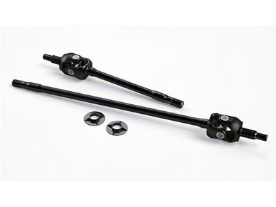 Teraflex Tera30 Front Axle Shaft Kit with Outer Stub and Rubicon U-Joint; 27-Spline (07-18 Jeep Wrangler JK, Excluding Rubicon)