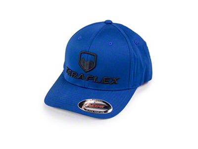 Teraflex Premium FlexFit Hat; Royal Blue