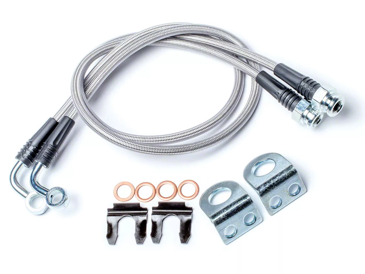 Teraflex Jeep Wrangler Rear Brake Lines 30 in. Long 4350310 (0718