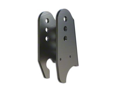 Teraflex Rear CRD60 Axle Bracket Upper Control Arm Mount; Passenger Side (07-18 Jeep Wrangler JK)