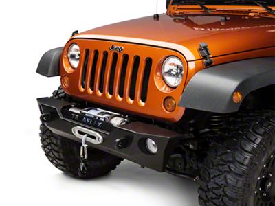 Teraflex Epic Front Bumper for Offset Drum Winch (07-18 Jeep Wrangler JK)
